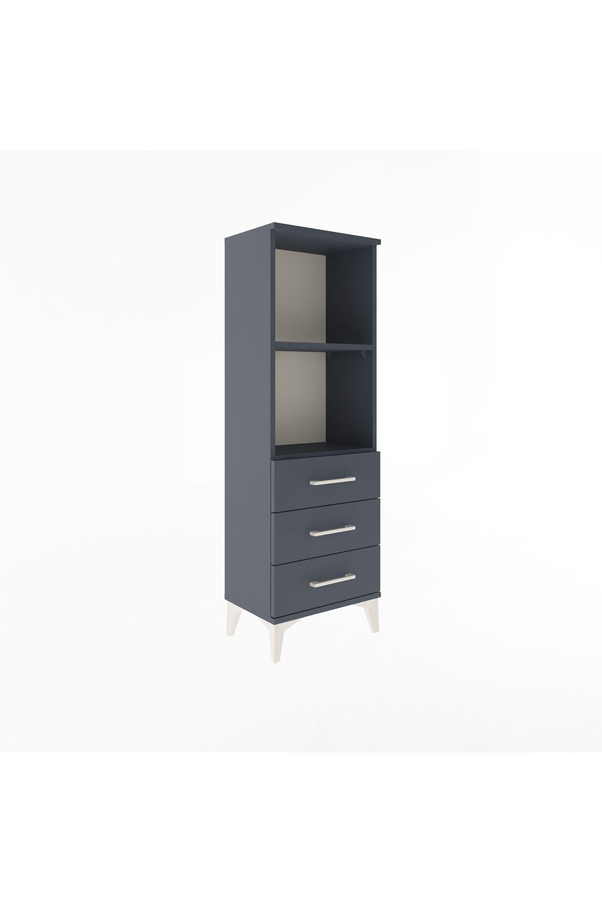 Arges Dolap 2 Raflı 3 Çekmeceli 44x30x134 - S16M047V5A