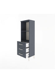 Arges Dolap 2 Raflı 3 Çekmeceli 44x30x134 - S16M047V5A