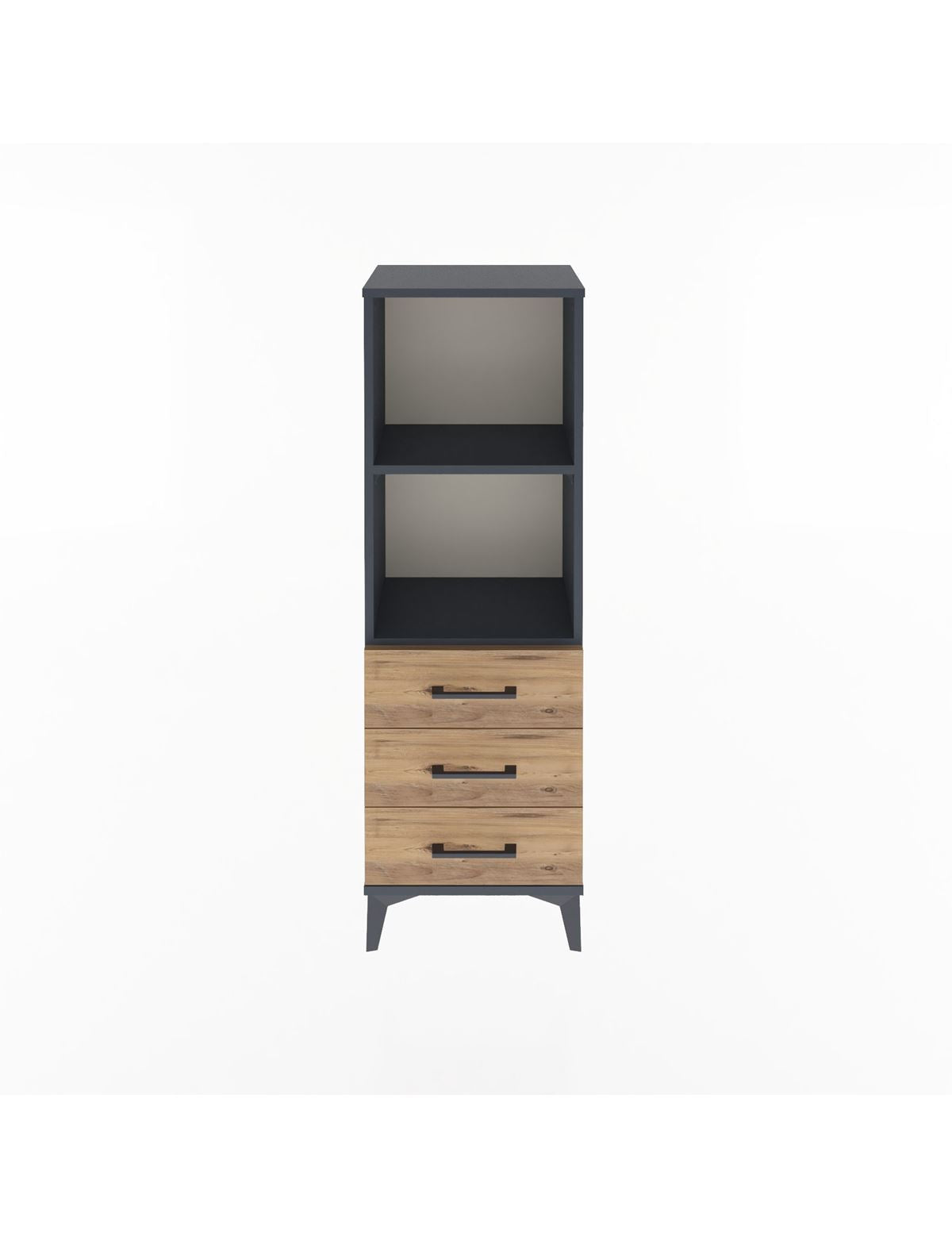 Arges Dolap 2 Raflı 3 Çekmeceli 44x30x134 - S16M047V6A