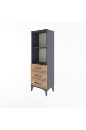 Arges Dolap 2 Raflı 3 Çekmeceli 44x30x134 - S16M047V6A