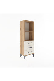 Arges Dolap 2 Raflı 3 Çekmeceli 44x30x134 - S16M047V7A