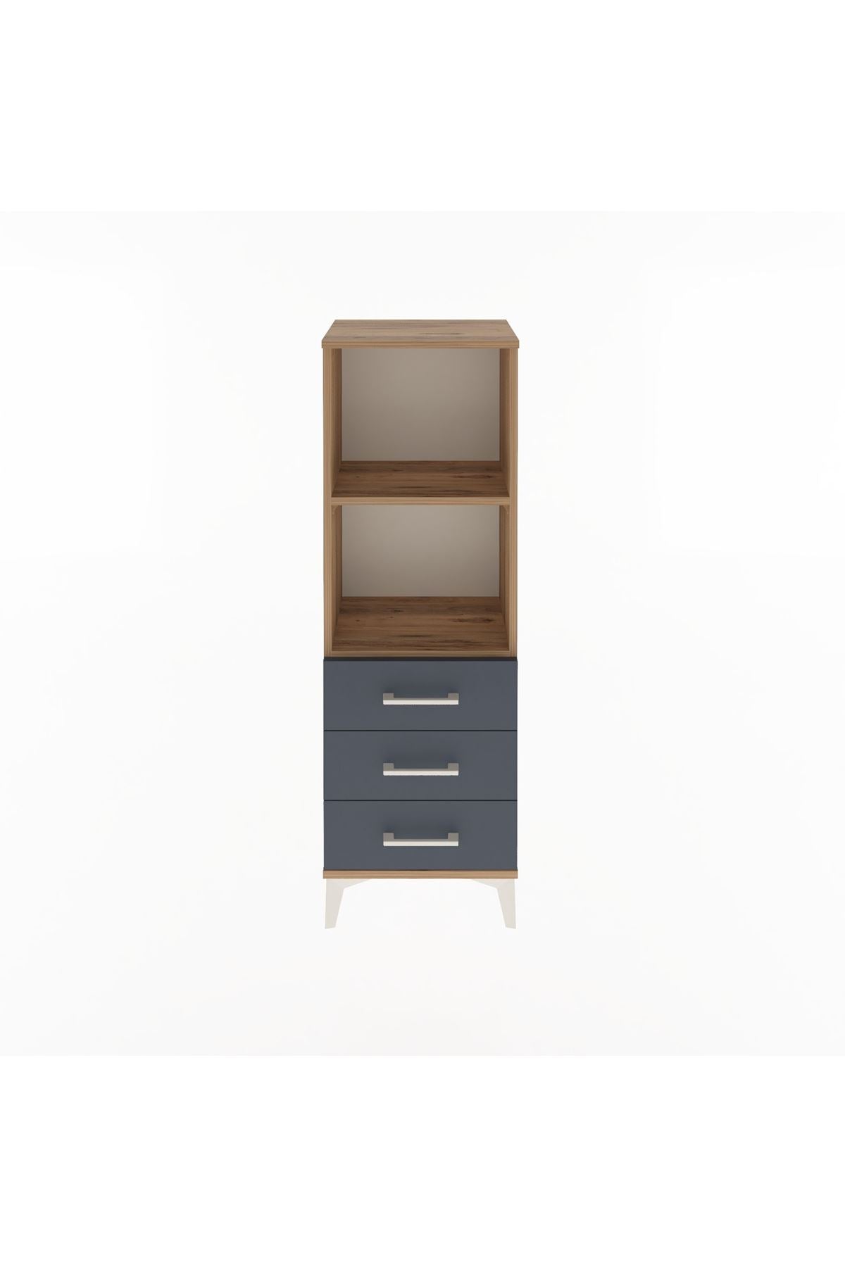 Arges Dolap 2 Raflı 3 Çekmeceli 44x30x134 - S16M047V8A