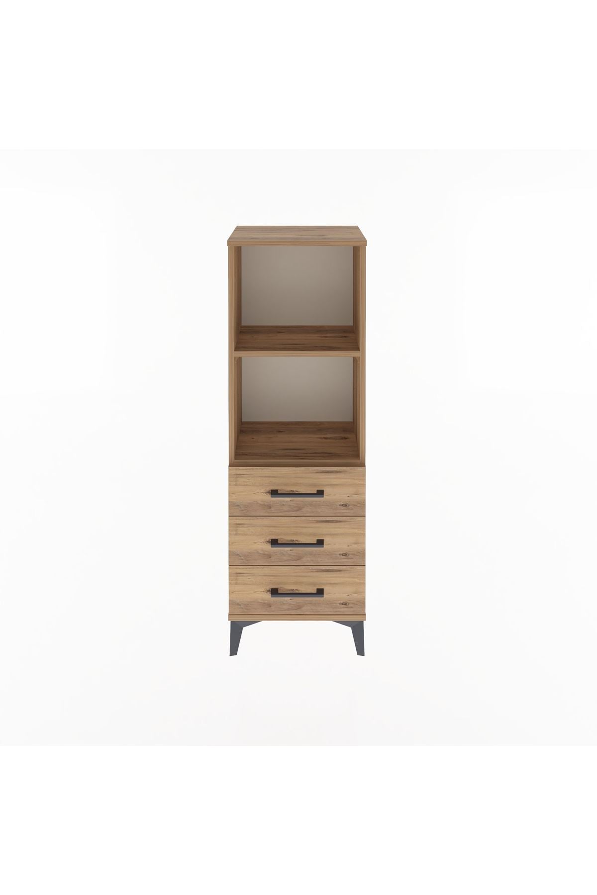 Arges Dolap 2 Raflı 3 Çekmeceli 44x30x134 - S16M047V9A