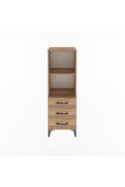 Arges Dolap 2 Raflı 3 Çekmeceli 44x30x134 - S16M047V9A