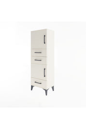 Arges Dolap 2 Raflı 3 Çekmeceli 2 Kapaklı 44x30x134 - S16M048V1A