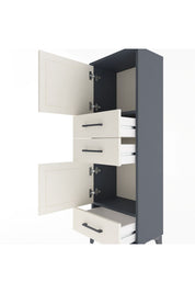 Arges Dolap 2 Raflı 3 Çekmeceli 2 Kapaklı 44x30x134 - S16M048V4A