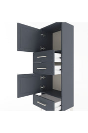 Arges Dolap 2 Raflı 3 Çekmeceli 2 Kapaklı 44x30x134 - S16M048V5A