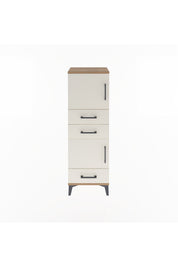 Arges Dolap 2 Raflı 3 Çekmeceli 2 Kapaklı 44x30x134 - S16M048V7A