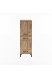 Arges Dolap 2 Raflı 3 Çekmeceli 2 Kapaklı 44x30x134 - S16M048V9A