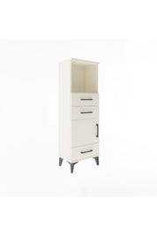 Arges Dolap 2 Raflı 3 Çekmeceli Tek Kapaklı 44x30x134 - S16M049V1A