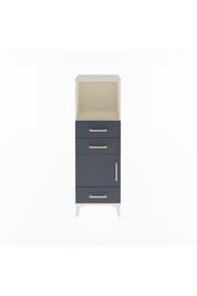 Arges Dolap 2 Raflı 3 Çekmeceli Tek Kapaklı 44x30x134 - S16M049V2A