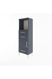 Arges Dolap 2 Raflı 3 Çekmeceli Tek Kapaklı 44x30x134 - S16M049V5A