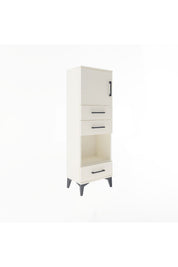 Arges Dolap 2 Raflı 3 Çekmeceli Tek Kapaklı 44x30x134 - S16M050V1A