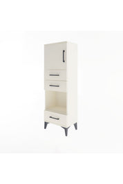 Arges Dolap 2 Raflı 3 Çekmeceli Tek Kapaklı 44x30x134 - S16M050V1A