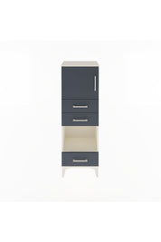 Arges Dolap 2 Raflı 3 Çekmeceli Tek Kapaklı 44x30x134 - S16M050V2A