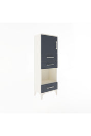 Arges Dolap 2 Raflı 3 Çekmeceli Tek Kapaklı 44x30x134 - S16M050V2A