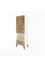 Arges Dolap 2 Raflı 3 Çekmeceli Tek Kapaklı 44x30x134 - S16M050V3A