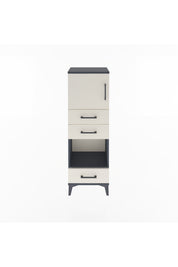 Arges Dolap 2 Raflı 3 Çekmeceli Tek Kapaklı 44x30x134 - S16M050V4A