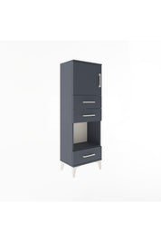 Arges Dolap 2 Raflı 3 Çekmeceli Tek Kapaklı 44x30x134 - S16M050V5A