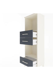 Arges Dolap 2 Raflı 3 Çekmeceli 44x30x134 - S16M051V2A