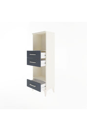 Arges Dolap 2 Raflı 3 Çekmeceli 44x30x134 - S16M051V2A