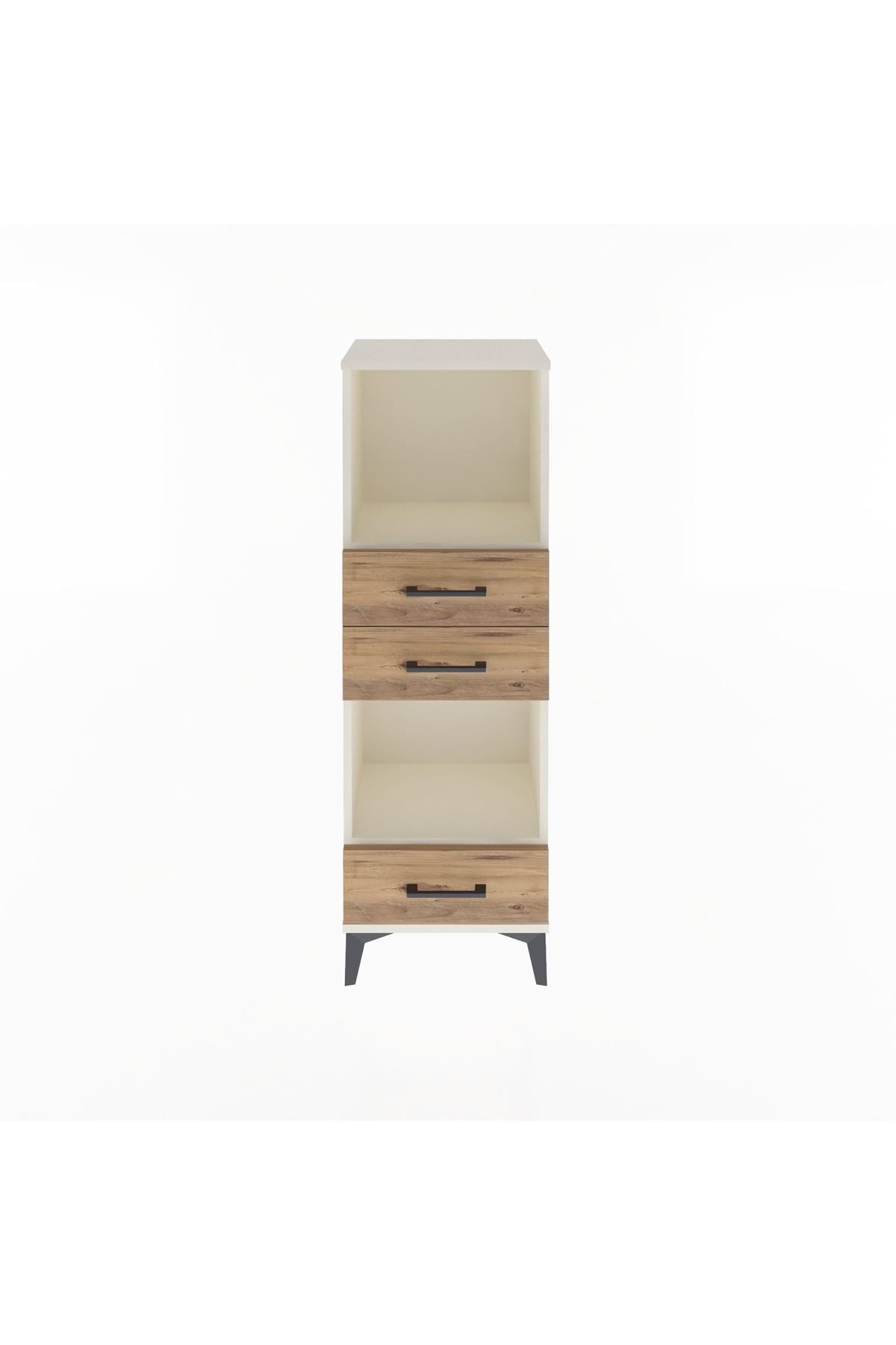 Arges Dolap 2 Raflı 3 Çekmeceli 44x30x134 - S16M051V3A