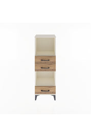 Arges Dolap 2 Raflı 3 Çekmeceli 44x30x134 - S16M051V3A
