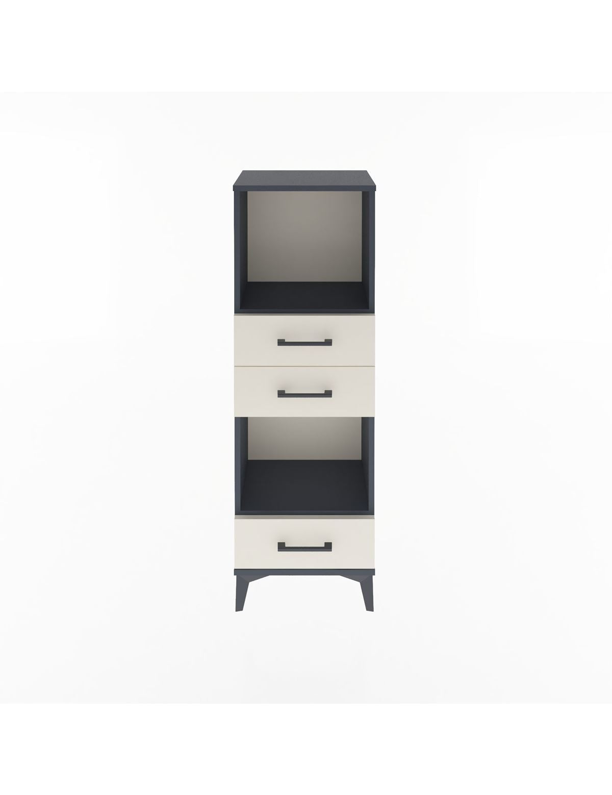 Arges Dolap 2 Raflı 3 Çekmeceli 44x30x134 - S16M051V4A