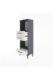 Arges Dolap 2 Raflı 3 Çekmeceli 44x30x134 - S16M051V4A