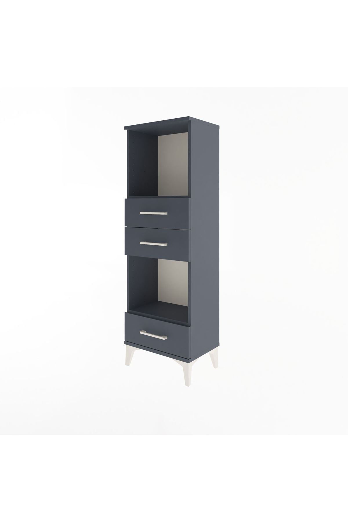 Arges Dolap 2 Raflı 3 Çekmeceli 44x30x134 - S16M051V5A