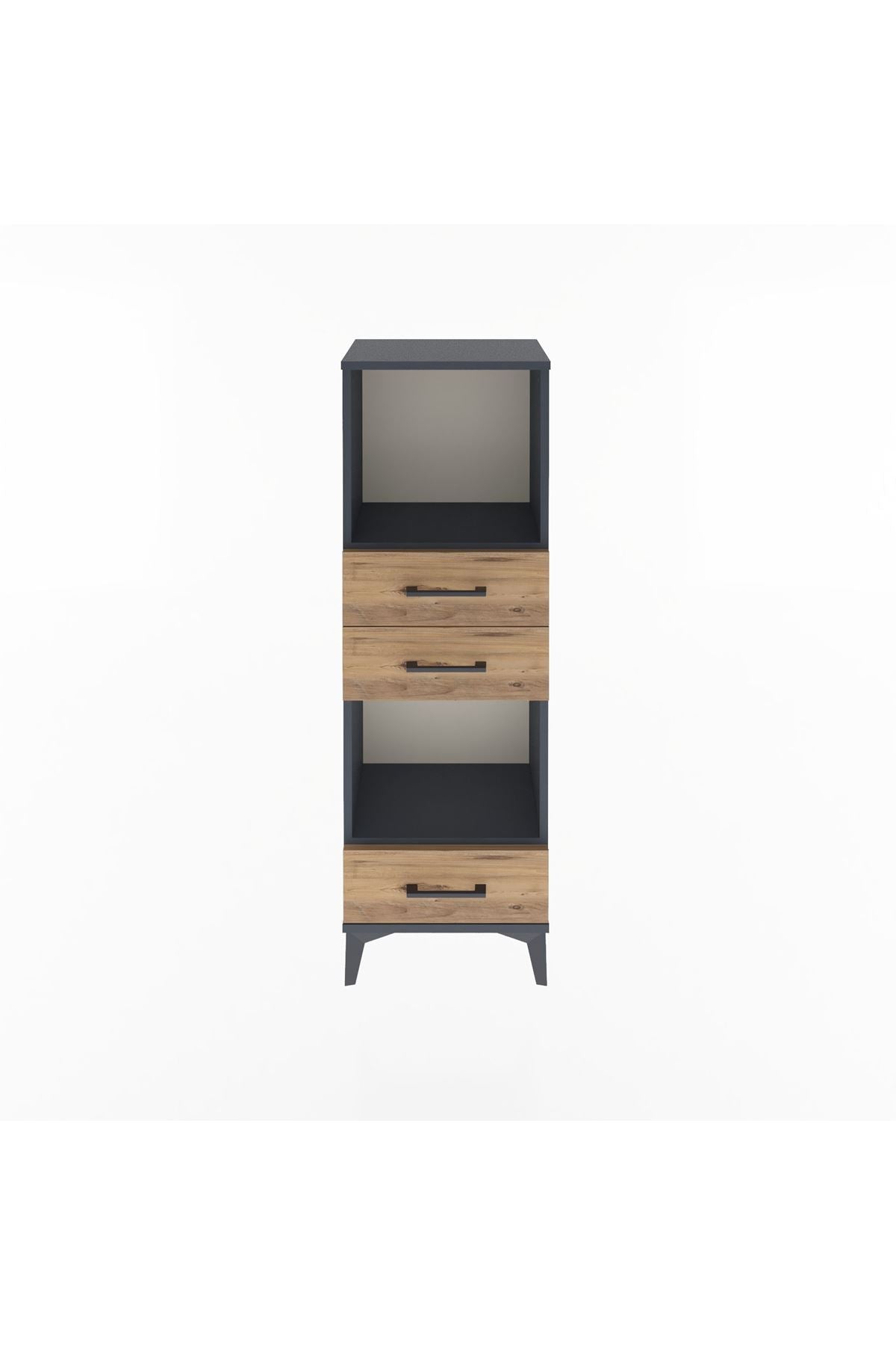 Arges Dolap 2 Raflı 3 Çekmeceli 44x30x134 - S16M051V6A