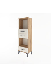 Arges Dolap 2 Raflı 3 Çekmeceli 44x30x134 - S16M051V7A