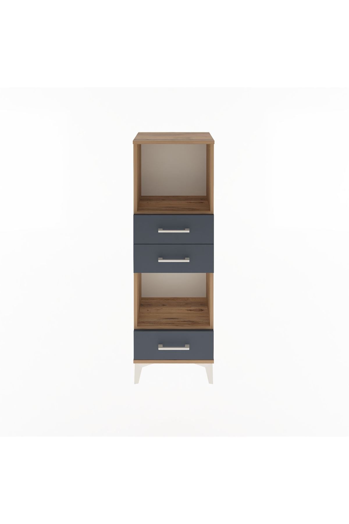 Arges Dolap 2 Raflı 3 Çekmeceli 44x30x134 - S16M051V8A