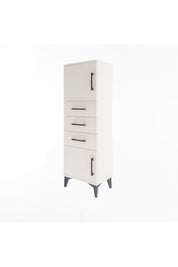 Arges Dolap 2 Raflı 3 Çekmeceli 2 Kapaklı 44x30x134 - S16M052V1A