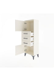 Arges Dolap 2 Raflı 3 Çekmeceli 2 Kapaklı 44x30x134 - S16M052V1A