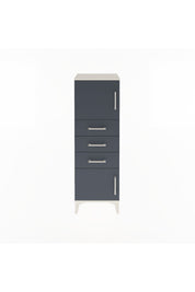 Arges Dolap 2 Raflı 3 Çekmeceli 2 Kapaklı 44x30x134 - S16M052V2A