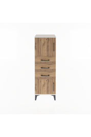 Arges Dolap 2 Raflı 3 Çekmeceli 2 Kapaklı 44x30x134 - S16M052V3A