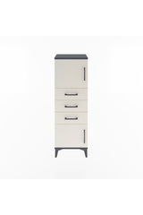 Arges Dolap 2 Raflı 3 Çekmeceli 2 Kapaklı 44x30x134