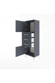 Arges Dolap 2 Raflı 3 Çekmeceli 2 Kapaklı 44x30x134 - S16M052V5A