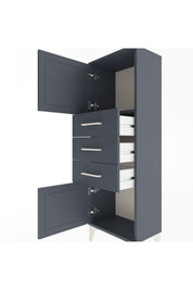Arges Dolap 2 Raflı 3 Çekmeceli 2 Kapaklı 44x30x134 - S16M052V5A