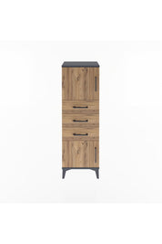Arges Dolap 2 Raflı 3 Çekmeceli 2 Kapaklı 44x30x134 - S16M052V6A