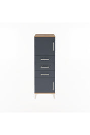 Arges Dolap 2 Raflı 3 Çekmeceli 2 Kapaklı 44x30x134 - S16M052V8A