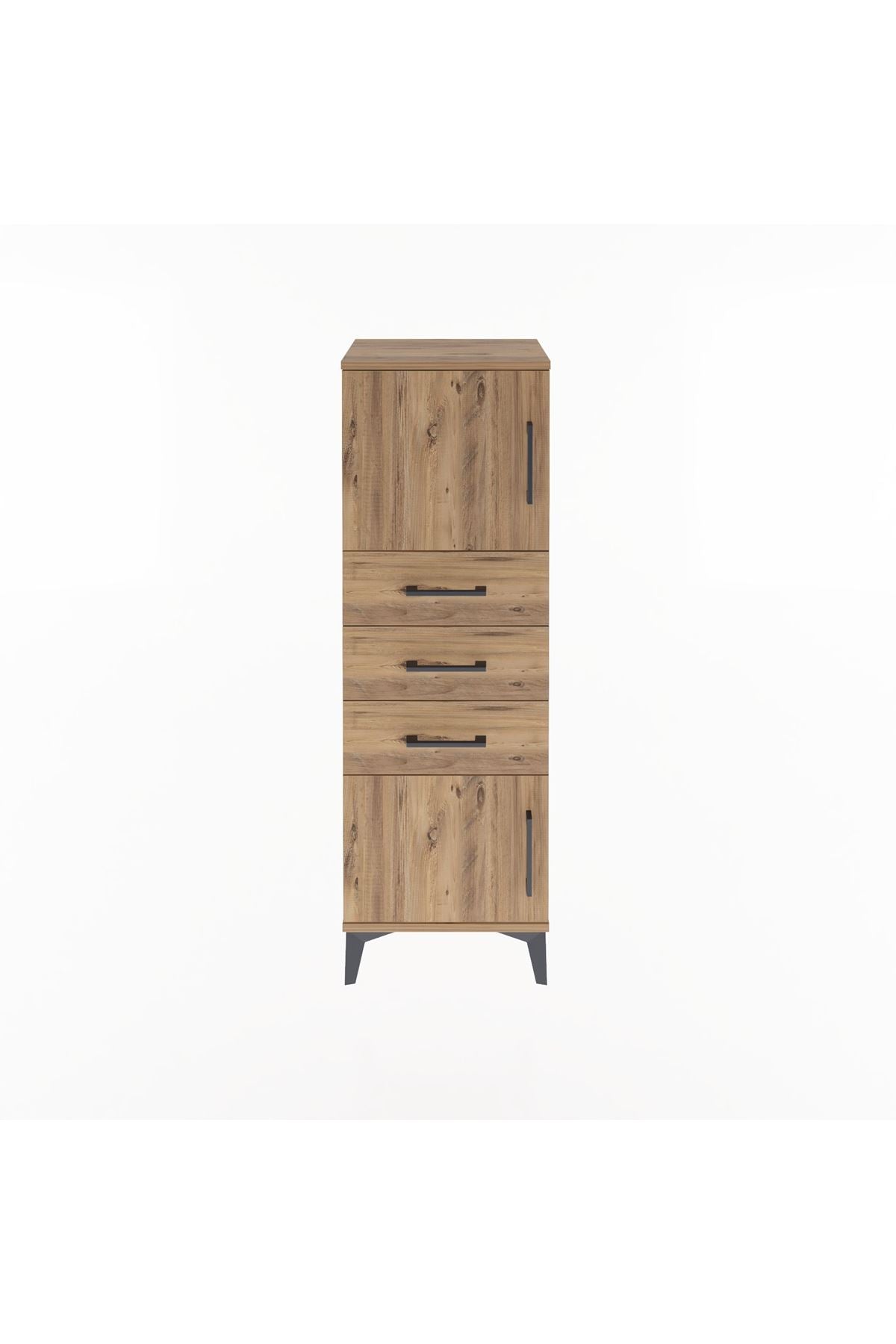 Arges Dolap 2 Raflı 3 Çekmeceli 2 Kapaklı 44x30x134 - S16M052V9A