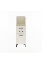 Arges Dolap Tek Raflı 3 Çekmeceli Tek Kapaklı 44x30x134 - S16M053V1A
