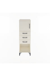 Arges Dolap Tek Raflı 3 Çekmeceli Tek Kapaklı 44x30x134 - S16M054V1A