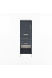 Arges Dolap Tek Raflı 3 Çekmeceli Tek Kapaklı 44x30x134 - S16M054V5A