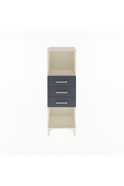 Arges Dolap Tek Raflı 3 Çekmeceli 44x30x134 - S16M055V2A