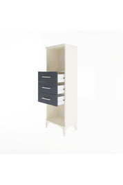 Arges Dolap Tek Raflı 3 Çekmeceli 44x30x134 - S16M055V2A