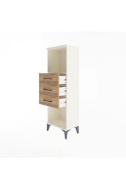 Arges Dolap Tek Raflı 3 Çekmeceli 44x30x134 - S16M055V3A