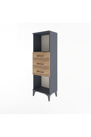 Arges Dolap Tek Raflı 3 Çekmeceli 44x30x134 - S16M055V6A